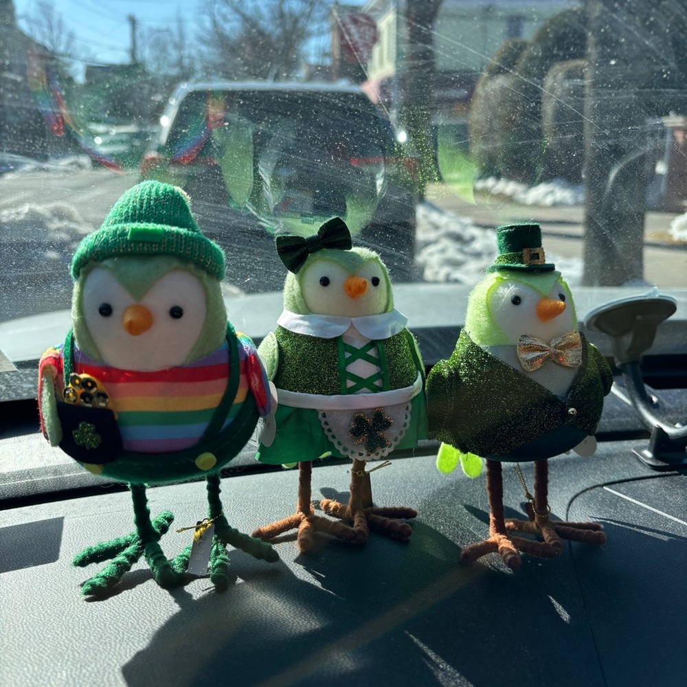 Target Featherly Friends St. Patrick’s Day Birds